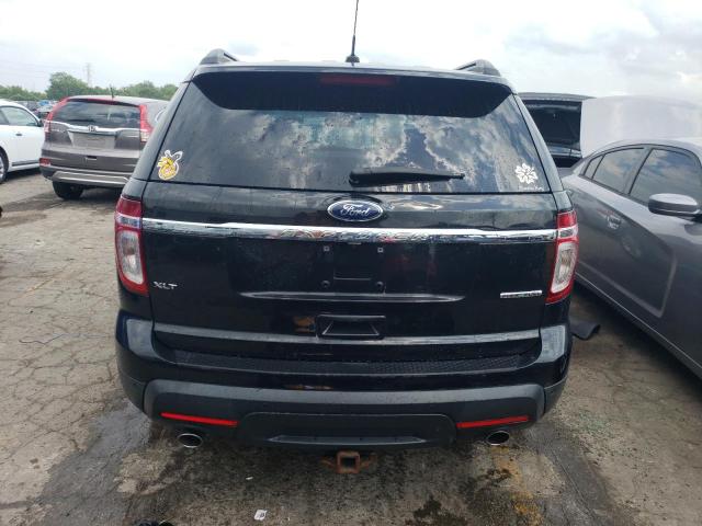 1FM5K7D80DGC68385 - 2013 FORD EXPLORER XLT BLACK photo 6