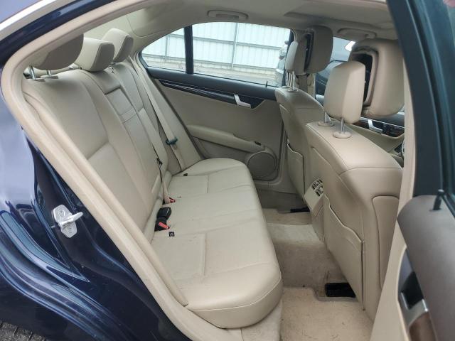 WDDGF8AB0DG154285 - 2013 MERCEDES-BENZ C 300 4MATIC BLUE photo 10