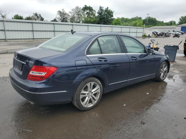 WDDGF8AB0DG154285 - 2013 MERCEDES-BENZ C 300 4MATIC BLUE photo 3