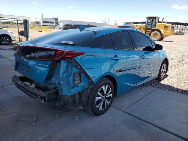 JTDKARFP0H3033525 - 2017 TOYOTA PRIUS PRIM ლურჯი ფოტო 3