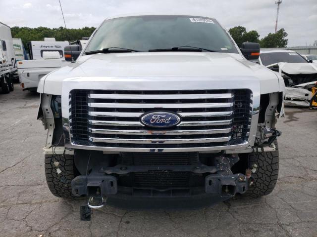 1FTFW1ET2BFC49210 - 2011 FORD F150 SUPERCREW WHITE photo 5