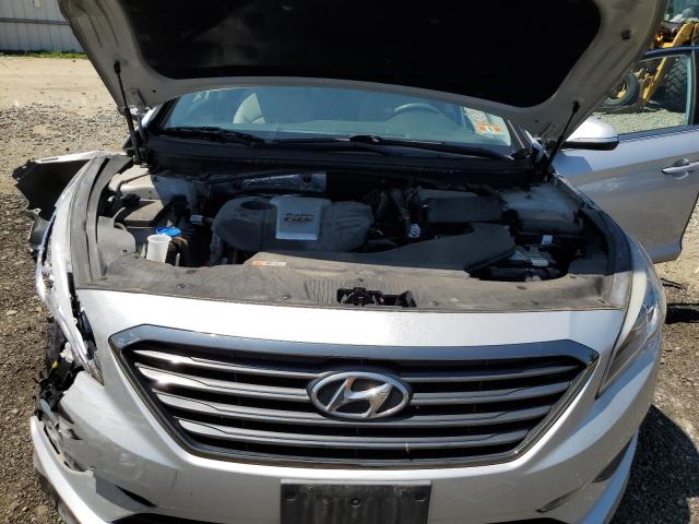 5NPE24AA0FH148269 - 2015 HYUNDAI SONATA ECO SILVER photo 11