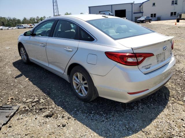 5NPE24AA0FH148269 - 2015 HYUNDAI SONATA ECO SILVER photo 2