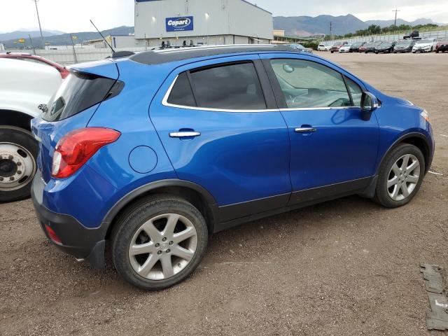 KL4CJHSB4FB185412 - 2015 BUICK ENCORE PREMIUM BLUE photo 3