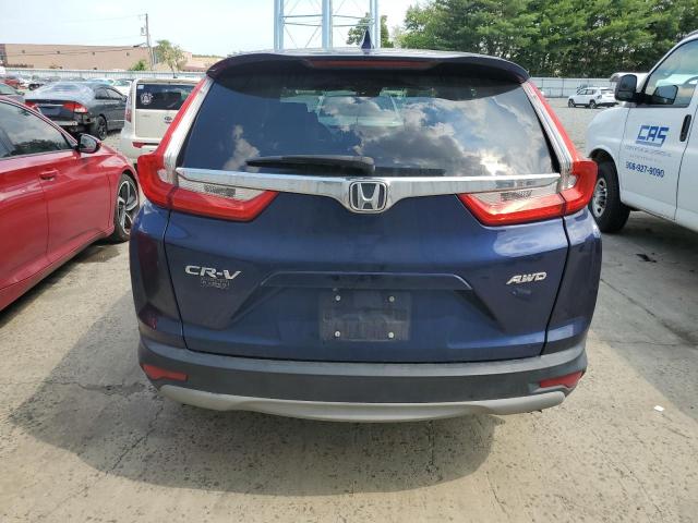 5J6RW2H80JA000422 - 2018 HONDA CR-V EXL BLUE photo 6