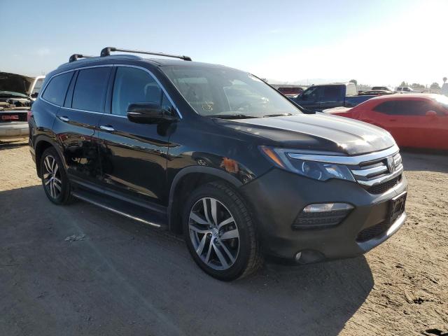 5FNYF6H02HB026282 - 2017 HONDA PILOT ELITE BLACK photo 4