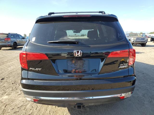 5FNYF6H02HB026282 - 2017 HONDA PILOT ELITE BLACK photo 6