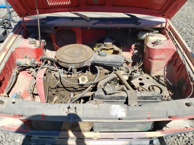 VX1BA1214JK399116 - 1988 YUGO GV RED photo 11