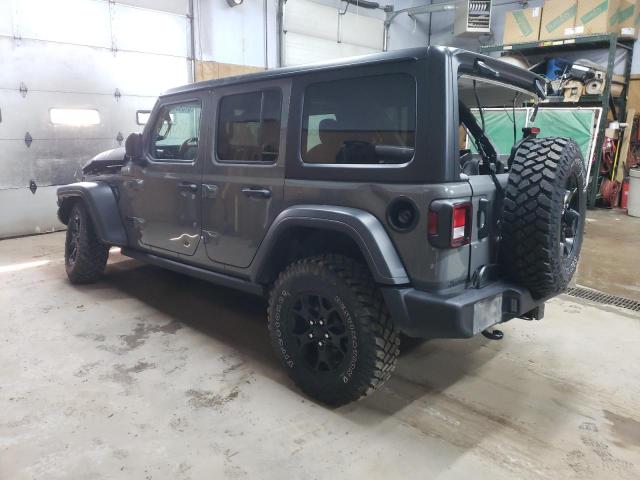 1C4HJXDG4PW510682 - 2023 JEEP WRANGLER SPORT GRAY photo 2