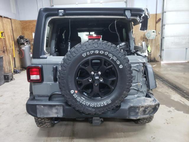 1C4HJXDG4PW510682 - 2023 JEEP WRANGLER SPORT GRAY photo 6