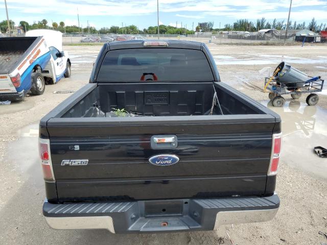 1FTRW12889FA84609 - 2009 FORD F150 SUPERCREW BLACK photo 6