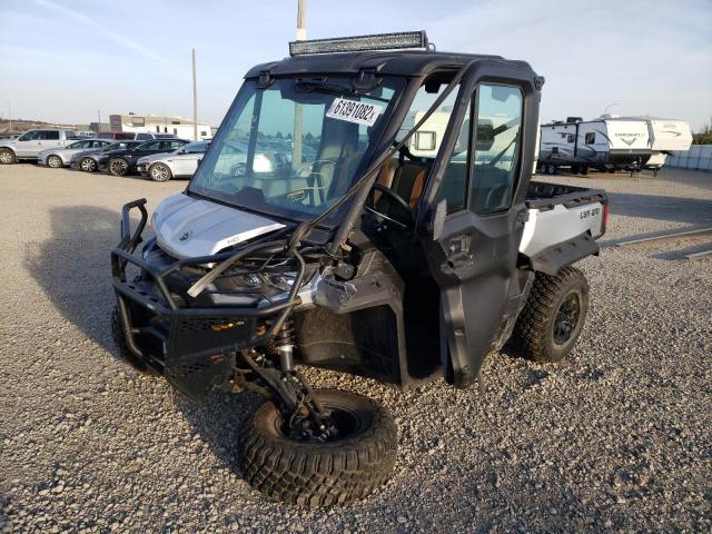 3JBUVAX4XMK002275 - 2021 CAN-AM DEFENDER LIMITED CAB HD10 SILVER photo 2