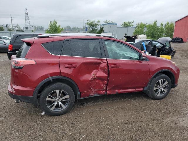 2T3BFREV9JW813852 - 2018 TOYOTA RAV4 LE RED photo 3