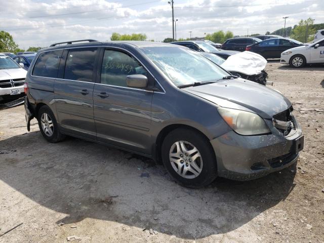 5FNRL38467B135700 - 2007 HONDA ODYSSEY EX GRAY photo 4