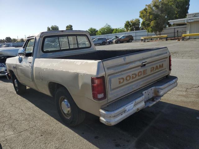 1B7GE16X0PS149971 - 1993 DODGE D-SERIES D150 GOLD photo 2