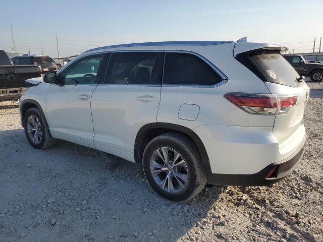 5TDKKRFH3FS096524 - 2015 TOYOTA HIGHLANDER XLE Ağ foto 2
