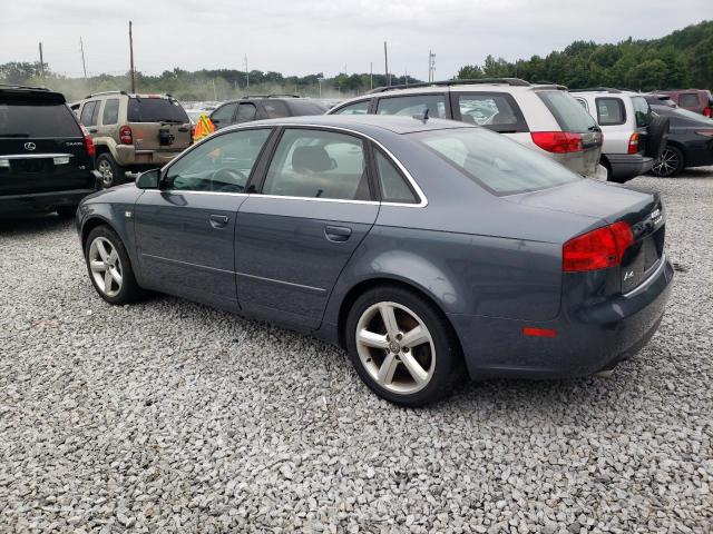 WAUDH78E87A175939 - 2007 AUDI A4 3.2 QUATTRO TEAL photo 2