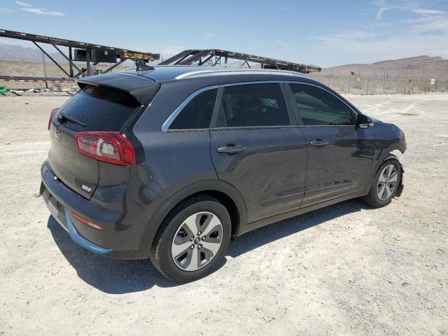 KNDCD3LD1J5213609 - 2018 KIA NIRO EX CHARCOAL photo 3