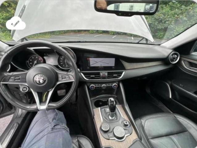 ZARFAEEN9H7544398 - 2017 ALFA ROMEO GIULIA TI Q4 GRAY photo 9