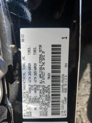 5TFNC5DB6PX039974 - 2023 TOYOTA TUNDRA CREWMAX PLATINUM Qara foto 13