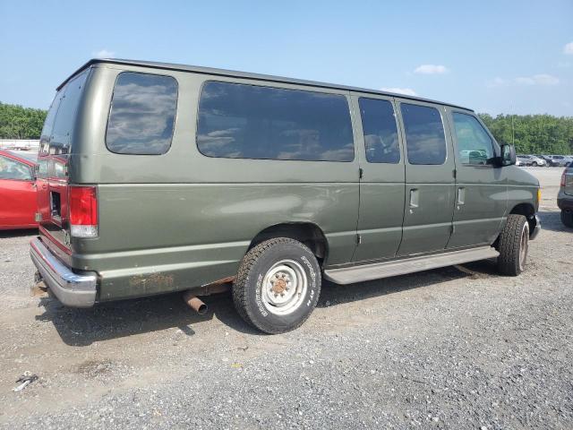 1FBSS31L13HB35589 - 2003 FORD ECONOLINE E350 SUPER DUTY WAGON GREEN photo 3