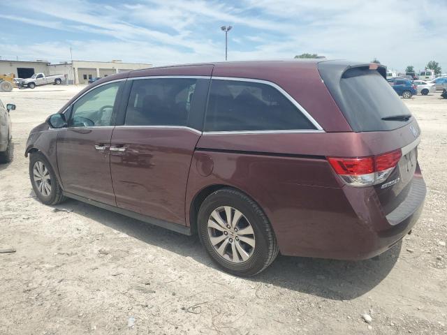 5FNRL5H60GB062255 - 2016 HONDA ODYSSEY EXL BURGUNDY photo 2