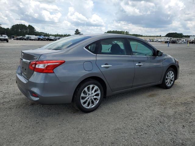 3N1AB7AP8KY440689 - 2019 NISSAN SENTRA S GRAY photo 3