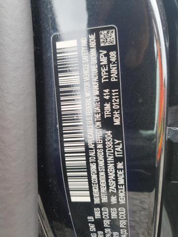 ZASPAKBN1N7D38304 - 2022 ALFA ROMEO STELVIO TI შავი ფოტო 14