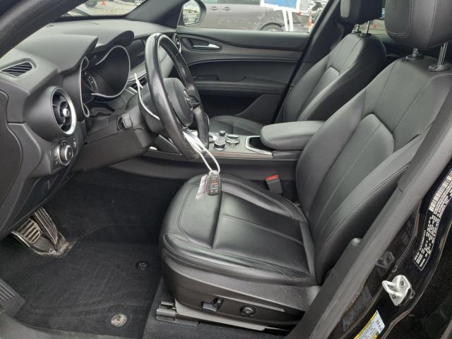 ZASPAKBN1N7D38304 - 2022 ALFA ROMEO STELVIO TI შავი ფოტო 7