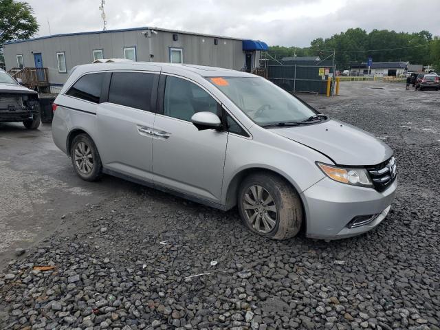 5FNRL5H63EB005044 - 2014 HONDA ODYSSEY EXL 银色 照片 4