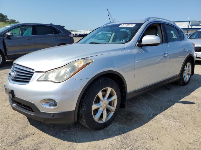 JNKAJ09F28M350645 - 2008 INFINITI EX35 BASE SILVER photo 1