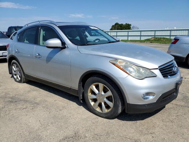 JNKAJ09F28M350645 - 2008 INFINITI EX35 BASE SILVER photo 4