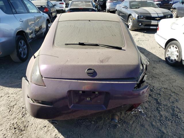 JN1BZ34D27M502382 - 2007 NISSAN 350Z COUPE PURPLE photo 6