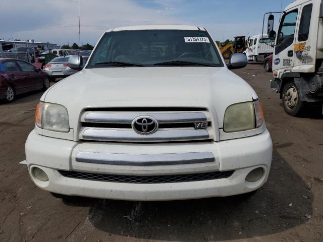 5TBBT44103S407157 - 2003 TOYOTA TUNDRA ACCESS CAB SR5 WHITE photo 5