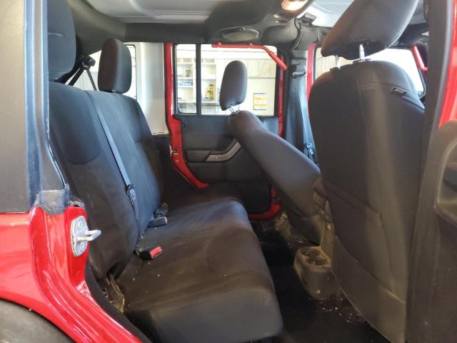 1C4HJWDG2EL298129 - 2014 JEEP WRANGLER UNLIMITED SPORT RED photo 11