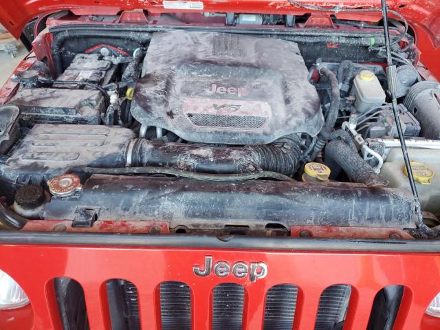 1C4HJWDG2EL298129 - 2014 JEEP WRANGLER UNLIMITED SPORT RED photo 12