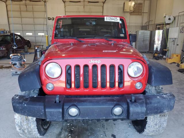 1C4HJWDG2EL298129 - 2014 JEEP WRANGLER UNLIMITED SPORT RED photo 5