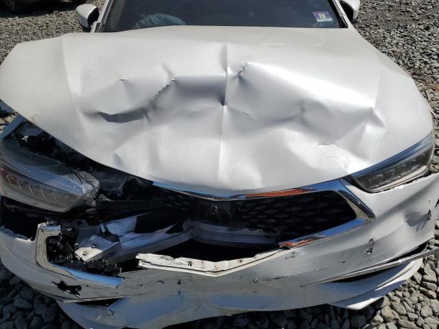19UUB2F42KA008570 - 2019 ACURA TLX TECHNOLOGY WHITE photo 11