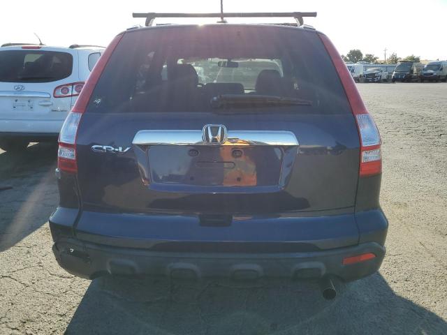 JHLRE38778C051245 - 2008 HONDA CR-V EXL BLUE photo 6