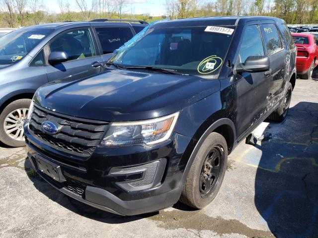 1FM5K8AT3HGC66666 - 2017 FORD EXPLORER POLICE INTERCEPTOR 黑色 照片 1