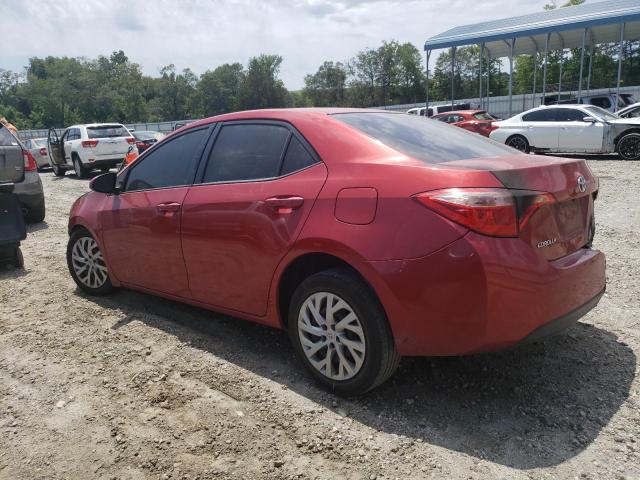 5YFBURHE2HP638320 - 2017 TOYOTA COROLLA L RED photo 2