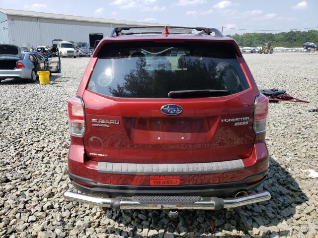 JF2SJAWCXHH488384 - 2017 SUBARU FORESTER 2.5I TOURING RED photo 6
