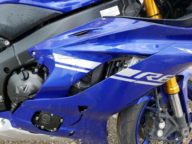 JYARJ28E7HA001051 - 2017 YAMAHA YZFR6 BLUE photo 7