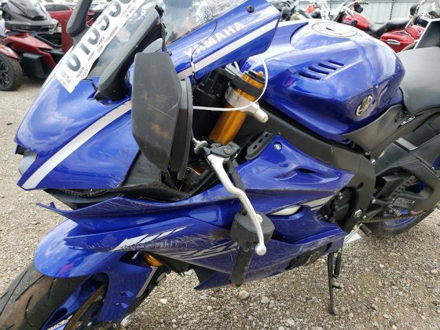 JYARJ28E7HA001051 - 2017 YAMAHA YZFR6 BLUE photo 9