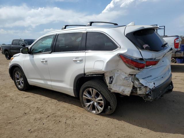 5TDJKRFH9FS192945 - 2015 TOYOTA HIGHLANDER XLE WHITE photo 2