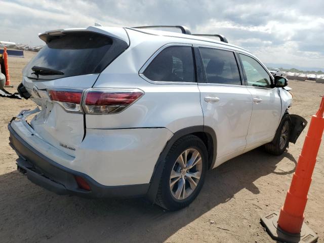 5TDJKRFH9FS192945 - 2015 TOYOTA HIGHLANDER XLE WHITE photo 3