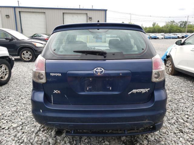 2T1KR30E28C713169 - 2008 TOYOTA COROLLA MA XR BLUE photo 6