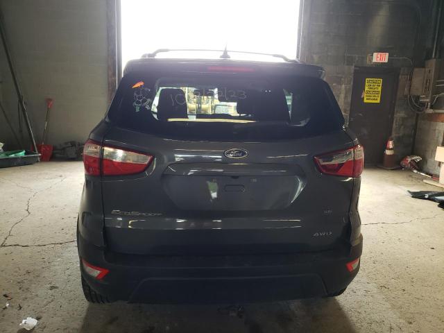 MAJ6S3GL1LC352390 - 2020 FORD ECOSPORT SE GRAY photo 6