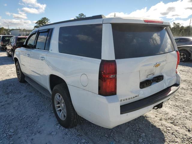 1GNSCHKC6GR114992 - 2016 CHEVROLET SUBURBAN C1500 LT WHITE photo 3