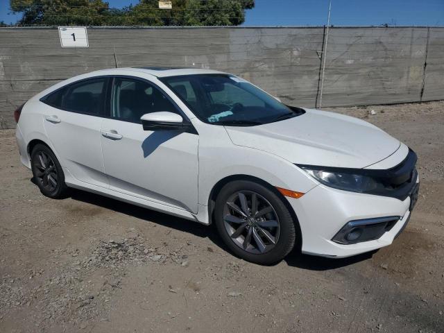 19XFC1F70KE208224 - 2019 HONDA CIVIC EXL WHITE photo 4
